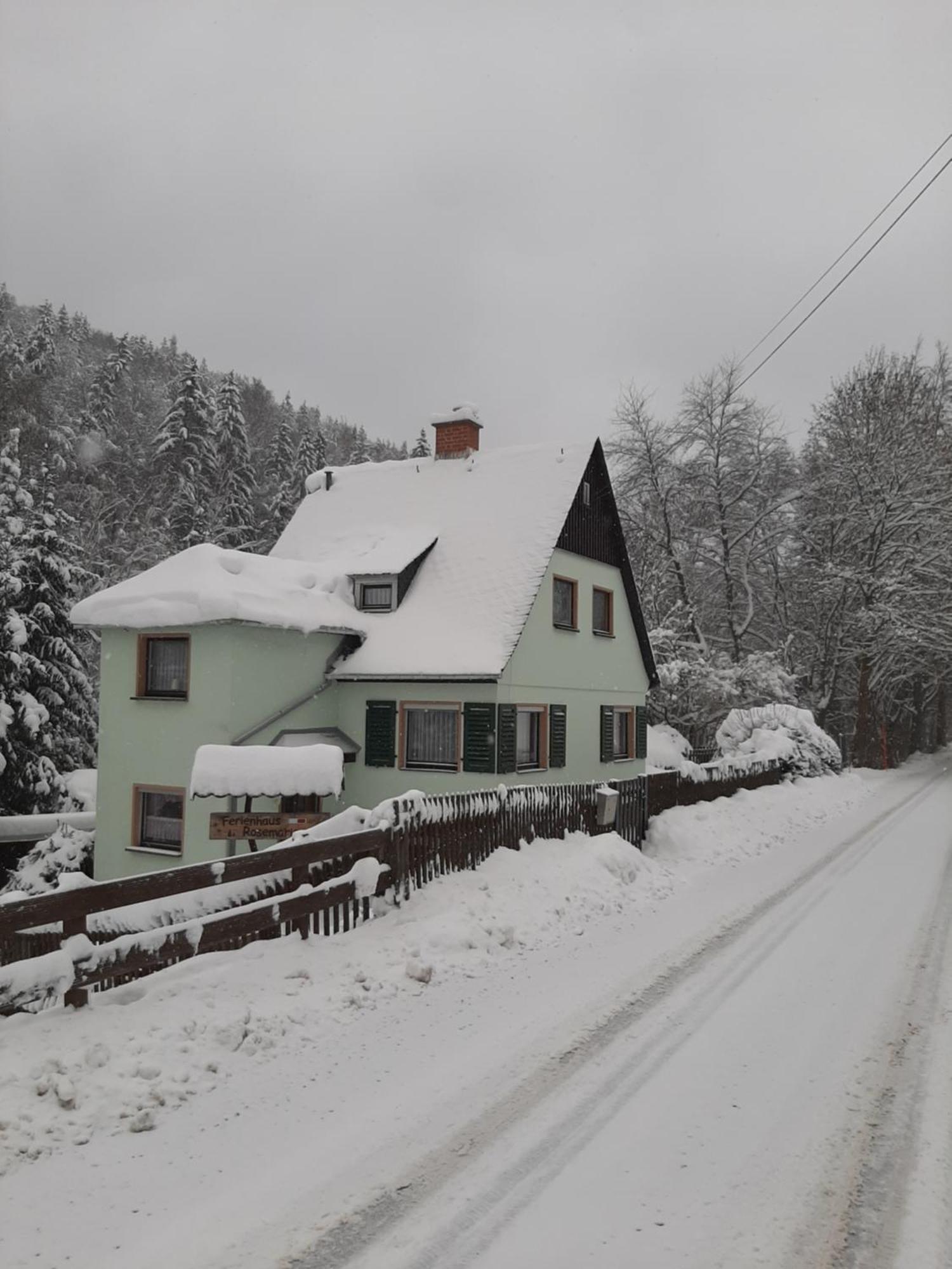 Ferienhaus Rosemarie Erlbach Vogtland Exteriör bild